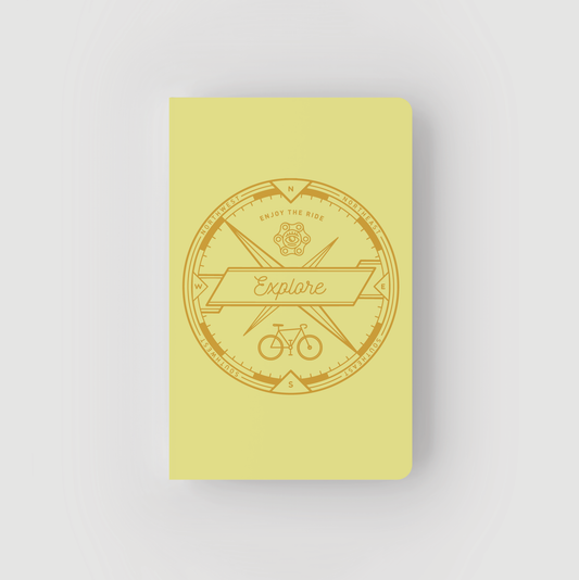 Explore Mini Letterpress Notebook