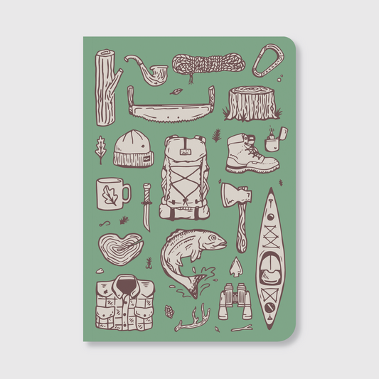 Outdoor Illustrations Notebook